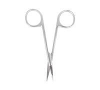 ZJchao Professional Precise Pointed Tip Cuticle Scissors Stainless Steel Curved Manicure Scissors for Nail Salon Home Use 9cm