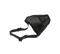 ZJchao Puppy Breathable Mouth Mesh Dog Muzzle Comfortable Chewing Barking Biting Breathable Dog Mouth Cover for Border Collies Beagles Corgis (L)