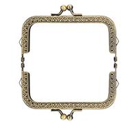 ZJchao Purse Handles, Bag Handles For Bag Making Handbag Replacement, Purse Making Supplies Handmade, For DIY Beach Straw Shopping Tote Crochet (10.5cm)