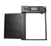 ZJchao Rainproof Automatic Chicken Coop Door, Solar Powered with Remote Control Light Sensor Timer, USB C Charging, Prevent Pinching Mechanism, Weatherproof Chicken Coop Door for