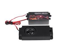 ZJchao Rc Car Engine Sound Simulator, ABS Rc Car Engine Module Easy Installation Rc Car Engine Sound Simulated Module Set for 1/10 Vehicle Cars Model (single speaker)
