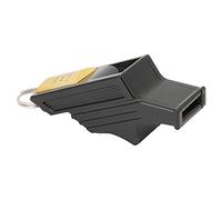 ZJchao Referee Whistle, Professional Whistle Volume Emergence Non Core Frequency Referee Adjustable Nylon Hanger Contest (Black Gold)