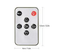 ZJchao Remote Control Mini Remote Camera Controller for HC-300, HC-350, HC-550, HC-700 Series Trail Game Camera, Great Accessory with Button Battery Inside, Suitable for Users Who