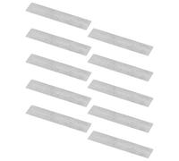 ZJchao Replacement 10mm X 10Pcs Valve Plate Cast Iron Rectangular Pump Accessories for 51mm Cylinder - Essential Maintenance Parts for 0.75-.5KW Pumps