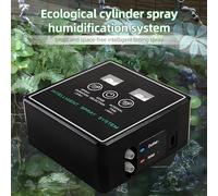 ZJchao Reptile, Reptile Fogger Smart Spray System Fogger Touchscreen Controller Automatic System for Terrariums Amphibian Lizard Snake (10m 3 Nozzles)