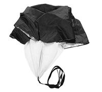 ZJchao Resistance Football Youth Drag Running Parachute Training Umbrella for Speed and Strength Development Adjustable Resistance for All Athletes (Black)