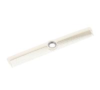 ZJchao Rotatable Cutting Comb, Professional Barber Styling Comb with Ball Bearing for Effortlessly Glide for All Hair Types Men Women (White)