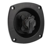 ZJchao RV Water Inlet Connection, Quick Installation, Efficient Use, Enhanced Safety, City Water Fill Inlet Connector for Motorhome ATV Yacht Campervan, Equipped with Check Valve to (Black)