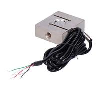 ZJchao S-Type Load Cell Sensor Pull Pressure Force Sensor 40Cr Alloy Steel High Accuracy Tension Compression with Cable for Industrial Automation Measurement (500KG)