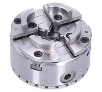 ZJchao Self Centering Lathe Chuck 4 Jaw M33 Thread 96mm Woodturning Chuck for Woodworking Machine with Wrenches KP96-B 0.03mm Accuracy