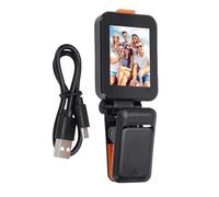 ZJchao Selfie Screen HD for Phone Vlog Live Stream Video Recording with Clamp, WiFi Dual Band Projection, Photography, Picture Clarity (White)