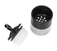 ZJchao Setting Body Puff Mushroom-Shaped Loose Powder Empty Box with Puff - Portable Makeup Container for Travel and Home Use