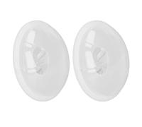 ZJchao Silicone Nursing Cups Breast Milk Collector Set 2 Pcs Silicone Nursing Shells Wearable Design for Comfort and Milk Storage Unisex Breastfeeding Cups