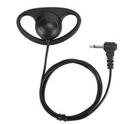 ZJchao Single Earbud, Mono Earbud 2PCS Mobile Phone,3.5mm Plug Ear Hook Earpiece Mono Headphones Large Loudspeaker Ear Hanging Headset Listen Only Earphone Without Microphone