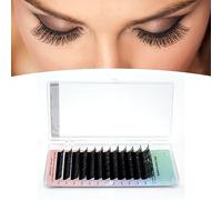 ZJchao Soft Y Shape Fanning False Eyelashes for Easy Lash Extensions Application, Black Volume Lash Extensions (8~14mix (mixed))