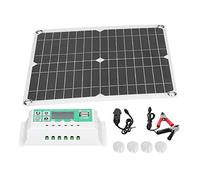 ZJchao Solar Panel, Solar Panel for Power Station 40W Kit Small Panels with, Controller, Crocodilian Clamp/Holder, 4 Suction Cup, 1 Connection Line and 2 Chinese