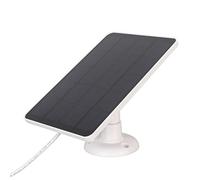 ZJchao Solar Panels, Solar Panel Charger Camera Panel 5V 4W Efficiency Paneles Solares with IP65 Camera Charger for Micro USB C (White)