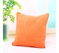 ZJchao Solid Color Cotton Canvas Pillowcase for Home Decor, Comfortable Couch Throw Pillow Cover