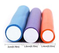 ZJchao Spiral Twist Hair Curlers Flexible Curler Curling Rods Styling Tools for Creating Waves Curls Multi Colored Sizes No Heat Damage Safe for All Hair Types Rubber Material 10Pcs Set (As shown