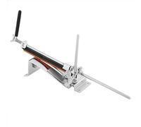 ZJchao Stainless Steel Fix Angle Sharpening System, 4 Whetstones Kitchen Knife Sharpener Tool, Adjustable Wide Angle, Comes with Sharpening Stones, Durable and Resistant