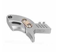 ZJchao Stainless Steel Push Slider Handle Premium Metal Fidget Toy Handle Modern Design for Fingertip Toys Tactile Sensory Tool