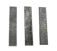 ZJchao Steel Billet Cutter Making Bar Embryo Forging Materials, Higher Density with Toughness, Multipurpose Material with Ideal For Flat Grinding and Simple Pickling (Lightnings pattern)