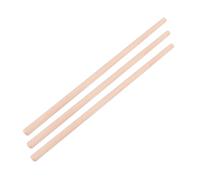 ZJchao Stretching Pilates Pole 3-Piece Yoga Stick Set for Posture Correction and Body Training, Open Shoulder Alignment, Wood Material, 2x70cm