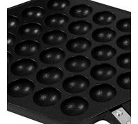 ZJchao Stuffed Waffle Maker, Waffle Iron Aluminum Alloy Egg Cake Pan Fish Cake Pan With a Fixed Bracket for Home, Party, Cafe, Tea Shop Using
