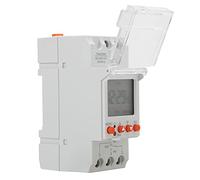 ZJchao Switch, Analogue Timer Switch 24hrs Digital Analogue Programmable LCD Backlight Din Rail TM928BK 30A - Easy Installation, Design for Household and Industrial Use