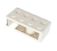 ZJchao Tape Dispenser, Packing Tape Dispenser PP Material Office Supplies for Desk with Ease and Flair for School Office Study Room (White)