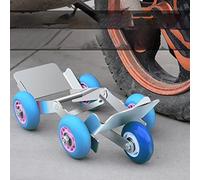 ZJchao Tire Trolly Dolly Flat Tire Trolley Emergency Roller Move Tool with 5 Wheels for Duty Motorcycle Tricycle, Construction, 600 Catties Load Capacity