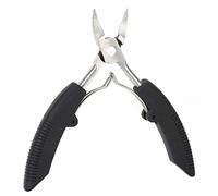 ZJchao Toe Nail Clippers Cuticle Scissors Pliers Pedicure Tool for Ingrown Toenail (Black)
