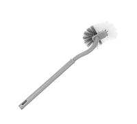 ZJchao Toilet Brush Toilet Bowl Cleaner Toilet Scrubber with Long Handle for Deep Under Effortlessly Hang Space Saving Storage Effectively Removes Stubborn Stains Durable (grey)