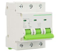ZJchao TOMG3-63 3P C Type Miniature Circuit Breaker,High Copper, Low Heat, Gentle But Not Hot, with Overload Protection and Short Circuit Protection, Stable Working Performance, Mainly (16A)