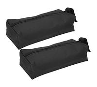 ZJchao Tool Bag, Polyester Small Tool Bag with Wristband Tote for Hair Products (Black)