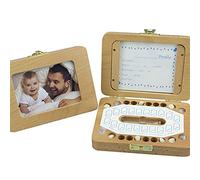 ZJchao Tooth Boxes for Lost Teeth for Kids, Baby Keepsake Box Tooth Keepsake Box Baby Children Teeth Drop Storage Container Holder with Various Accessories