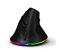 ZJchao Vertical Mouse, T25 Vertical Mouse Ergonomic Mouse Carpal Tunnel Mouse Ergonomic Mouse Wireless Computer Mouse With RGB Wireless Gaming Mouse for Computer Laptop PC (Dual-mode)