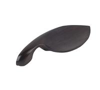 ZJchao Violin Chin Rest, Ebony Wood,Suitable for 4/4 Size Violin Make Long Practice Sessions Much More Comfortable Suits a Large Percentage of Folks