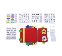 ZJchao Visual Schedule for Kids， Daily Routine Chart with Cards Pockets, Autism Learning & Behavior Support Tool for Home & Classroom, ADHD Chore Chart, Task Board for Preschool