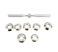 ZJchao Watch Back Case Opener Watch Back Remover Tool with 7 Dies 30.50mm to 36.50mm for Tudor Watch Cases Watch Back Cover Opener