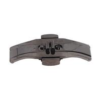 ZJchao Watch Band Clasp Professional Alloy Steel Folding Watch Strap Buckle Replacement Black Durable Proof Wear Resistant for Watchmakers and Repairers