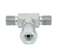 ZJchao Water Hose Splitter, Airless Sprayer 3-Way Joint 1/4in Pressure Spraying Machine Metal Shower Arm Diverter Water Hose Tee Tee Connector Accessory