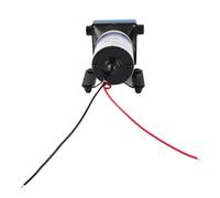 ZJchao Water Pressure Diaphragm Pump 12.5L/min 3.3GPM 55PSI 38M Pumping Head with Water Strainer and Hose Fittings for Kitchen Bathroom RV Caravan Yacht Garden Hose (24V)