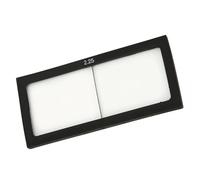 ZJchao Welding Glass Magnifier Lens Welder Magnifying Lens Eye Protecting Lens 0.75 1.25 1.75 2.25 Diopter Anti-Ultraviolet with 5x4cm Size for Arc Welding Cutting (2.25)