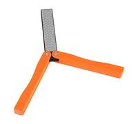 ZJchao Whetstone Sharpening Stone Knife Sharpener Double-Sided 400/600 Grit Folding Portable for Kitchen Tools Scissors Outdoor Camping (Yellow)