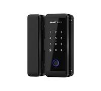 ZJchao WiFi Smart Lock with Keyless Entry Fingerprint Password Card Remote Access Auto Locking for Glass Wooden Sliding Doors for TY App Control 8 Languages