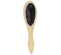 ZJchao Wig Brush, Extension Brush Paddle Hairbrush, Loop For Extensions with Wooden Handle For Home and Wig Stores