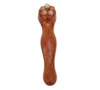 ZJchao Wood Eye Massager Jade Roller Handcrafted Eye Massage Stick Smooth Polished Surfaces with Refined Roller Beads Cooling Sensation for Daily Skincare Rejuvenation