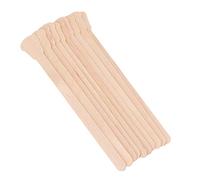 ZJchao Wooden Wax Spatulas Wax Applicator Sticks Waxing Tools Double Headed Disposable Design for Salon or Personal Use with Safe Non- Material 20pcs 50pcs 100pcs (100 pieces per pack)