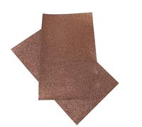 ZJCNHY Shimmer Fine Glitter Faux Leather Sheets Solid Color Synthetic Leather Fabric Roll For Earrings Hair Bows Pouches Bags. (Color : 7 coffee, Size : 30x140cm)